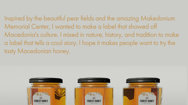 Dizajn za pakiranje meda - Honey packaging design